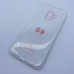 Силиконовый чехол SAMSUNG Galaxy S9 (усиленный,прозрачный, глянцевый)