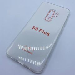 Силиконовый чехол SAMSUNG Galaxy S9+ (усиленный,прозрачный, глянцевый)