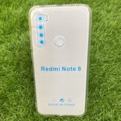 Силиконовый чехол XIAOMI REDMI NOTE 8T / XIAOMI REDMI NOTE 8 (усиленный,прозрачный,глянцевый)