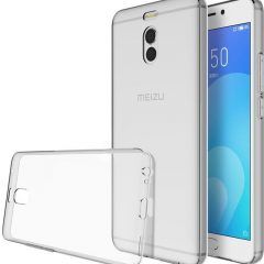 Силиконовый чехол Meizu M6 Note усиленный (качество ААА)