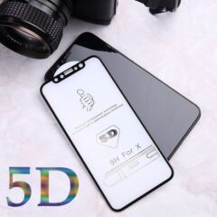 Защитное стекло 5D XIAOMI REDMI NOTE 9S (ровный край,закалка 8 часов)