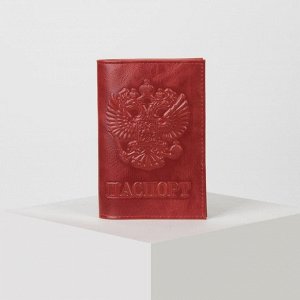Обложка для паспорта, цвет красный 5422810