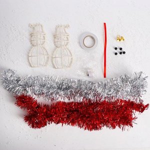 Новогоднее украшение своими руками «Снеговик»