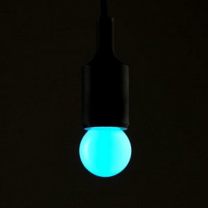 Лампа светодиодная Luazon Lighting, G45, Е27, 1,5 Вт, для белт-лайта, RGB, синхронная работа   50821
