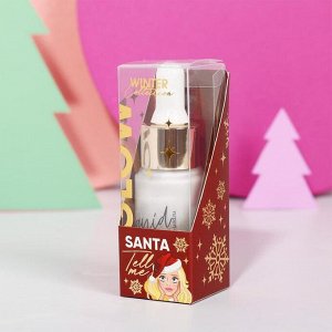 Жидкий хайлайтер для лица и тела Santas Glow, оттенок №4, северное сияние, 20 мл