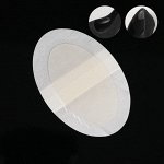 Вкладыш защитный для обуви, 5,5 * 3,4 см, на клеевой основе, цвет бежевый