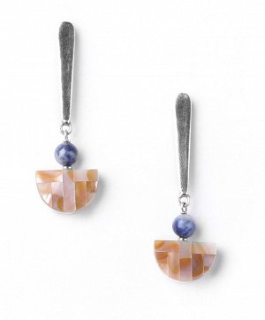 NATURE BIJOUX 20.1 (Франция) SANTORINI серьги 12-76857