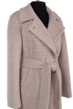 01-10205 Пальто женское демисезонное (пояс)