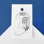 Серьги &quot;Каффы&quot; набор 3 шт, линии, цвет МИКС