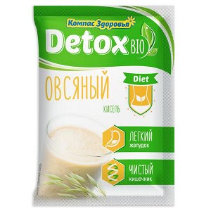 Кисель льняной заварной овсяный Detox