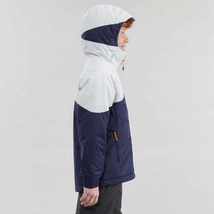 Куртка для беговых лыж детская сине-фиолетовая XС S 100 INOVIK