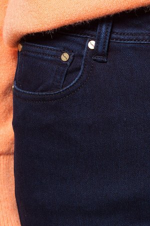 Утепленные джинсы из супер-эластичного плотного денима с фланелевым ворсом внутри