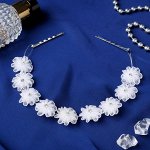 Аксессуар для волос &quot;Пышные цветы&quot; 23 см