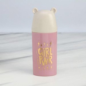 Контейнер для зубной щетки "Girl pwr", 18,5 х 7 х 4,5 см