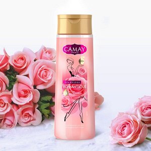 CAMAY Романтик парфюмированный гель для душа с ароматом французской розы для всех типов кожи 250 мл