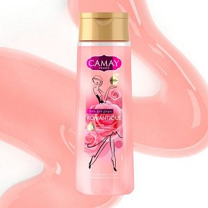 CAMAY Романтик парфюмированный гель для душа с ароматом французской розы для всех типов кожи 250 мл