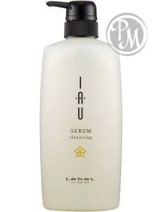 Lebel iau serum cleansing шампунь для непослушных волос 600мл