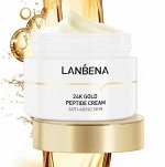 Крем против морщин LANBENA 24K Gold Peptide Cream