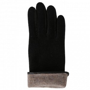 Перчатки, комбинированная кожа, FABRETTI FS3-1 black
