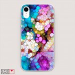 Силиконовый чехол Калейдоскоп на iPhone XR (10R)