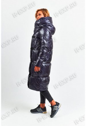 Куртка-трансформер удлиненная женская Tongcoi 7007 (790) Темно-синий
