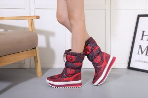 Сапоги женские KB583RT Rot Красный KING BOOTS