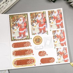 Набор бумаги для скрапбукинга (24 листа)  "Рождественские пожелания" 20,3х20,3 см