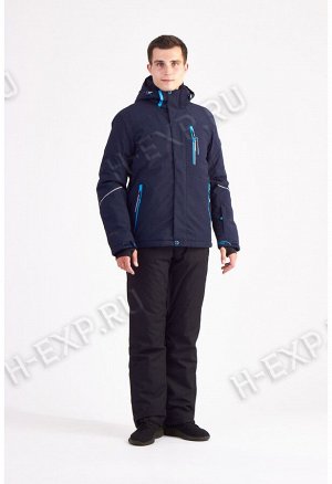 Куртка мужская High Experience 9165-2 батал (1075) Темно-синий