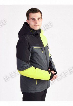 Куртка мужская High Experience 9179 (5019) Серо-желтый