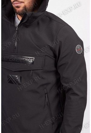 Куртка-виндстоппер весна-осень мужская High Experience 11757 (0002) Черный