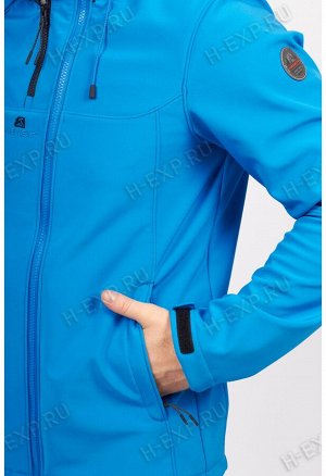 Куртка-виндстоппер весна-осень мужская High Experience 11758 (1204) Голубой