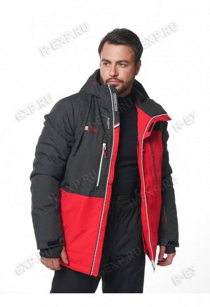 Куртка мужская High Experience 9155 (1009) Серо-красный