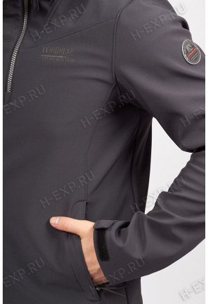 Куртка-виндстоппер весна-осень мужская High Experience 11759 (0003) Серый