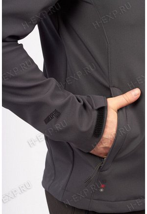 Куртка-виндстоппер весна-осень мужская High Experience 11759 (0003) Серый