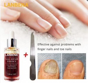 LANBENA Эссенция для восстанавления ногтей + пилка