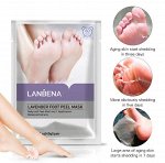 LANBENA LAVENDER FOOT PEEL MASK пилинг носочки