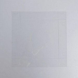 Коробка под бенто-торт с PVC крышкой Present  for you, 12 х 6 х 11,5 см