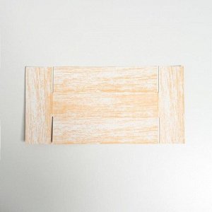 Коробочка для макарун с PVC-крышкой «Тепла и уюта», 19,5 ? 5 ? 4,5 см