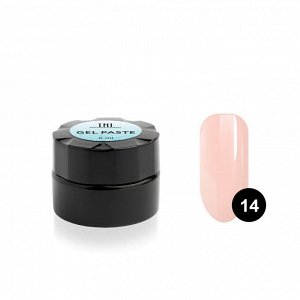 Гель-паста для дизайна ногтей "TNL" №14 (персиково-розовая), 8 мл.