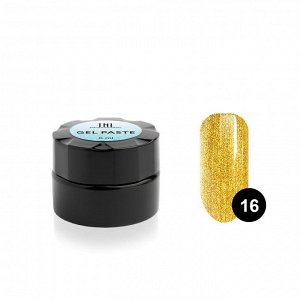 Гель-паста для дизайна ногтей "TNL" №16 (золотая), 6 мл.