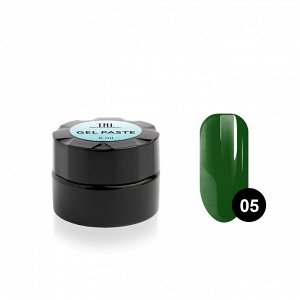 Гель-паста для дизайна ногтей "TNL" №05 (зеленая), 6 мл.