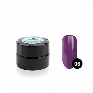 Гель-паста для дизайна ногтей "TNL" №06 (фиолетовая), 6 мл.