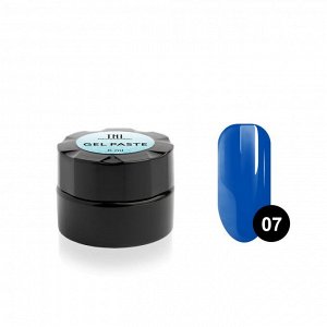 Гель-паста для дизайна ногтей "TNL" №07 (лазурно-синяя), 6 мл.