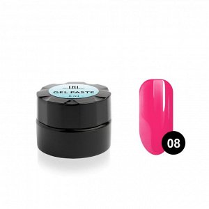 Гель-паста для дизайна ногтей "TNL" №08 (ярко-розовая), 6 мл.