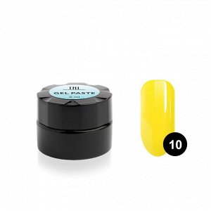 Гель-паста для дизайна ногтей "TNL" №10 (желтая), 6 мл.
