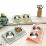 Пластиковый поднос с мисками, малый (29 см)