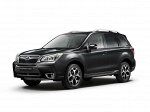 Ковры салонные 3D Subaru Forester под АКПП (11.2012 - 2018) правый руль. Водительский коврик.