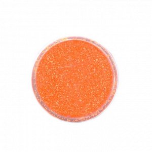Меланж-сахарок для дизайна ногтей "TNL" №21 неон оранжевый