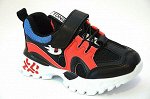 Кроссовки ОК38-74 черн/красн