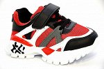 Кроссовки ОК38-46 черн/красн